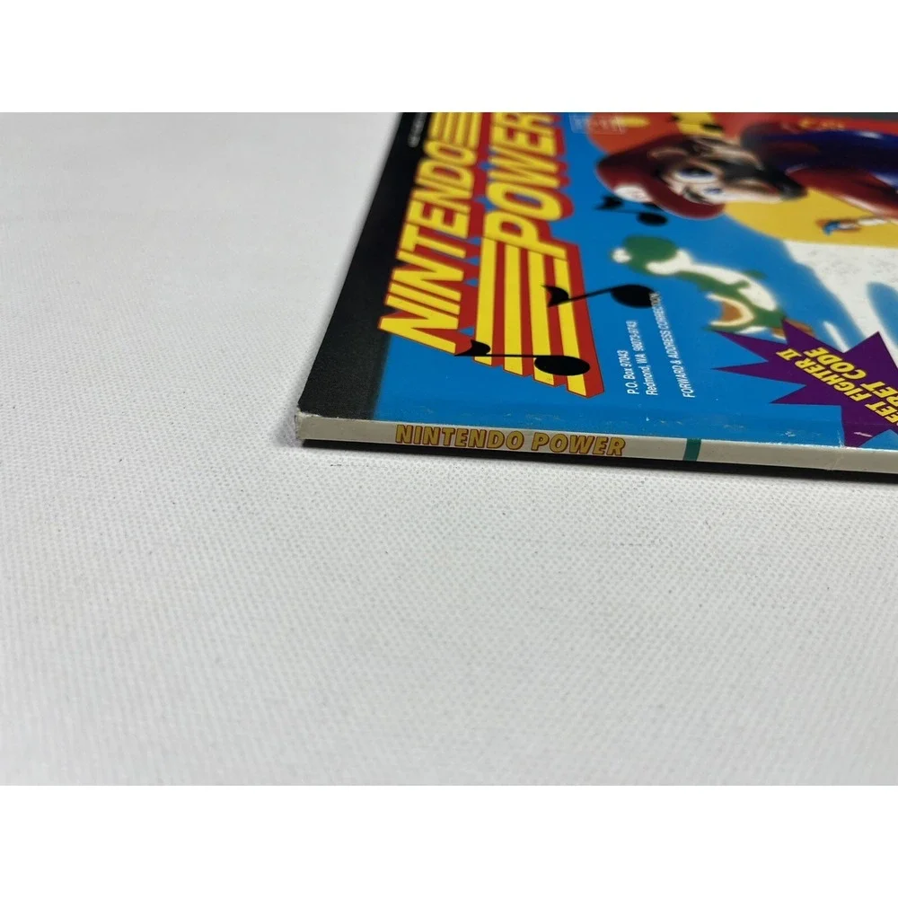 Nintendo Power Magazine 1992 Volume 39 Mario Paint Felix the Cat Poster Insert